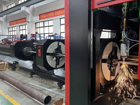 Hoogprecisie Multi Chucks Pipe Electric Laser Tube Cutting Machine