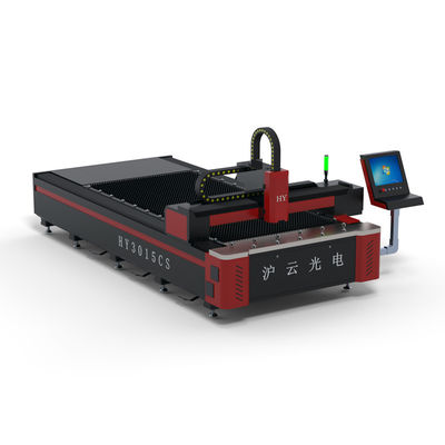 Plaatmetaal SERVO-MOTOR CNC-vezellasersnijmachine 3015CS 12000W met open type