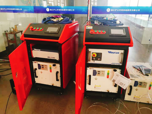 Servomotor Handheld Lasersweismachine 1000W 1500W 2000W 3000W met waterkoeling