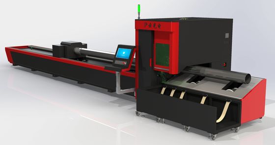 Machine voor het snijden van metalen buizen met CNC-besturing en -consumptie