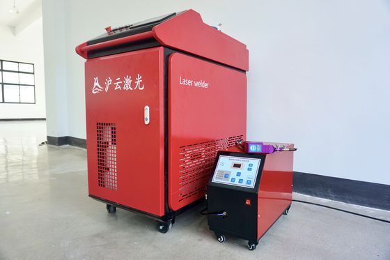 1000W 1500W 2000W 3000W draagbare handheld vezellasersweismachine met RAYCUS waterkoeling