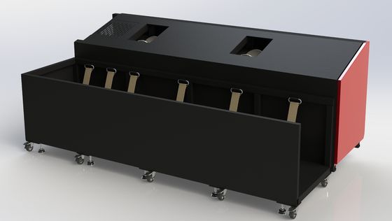 Machine voor het snijden van metalen buizen met CNC-besturing en -consumptie