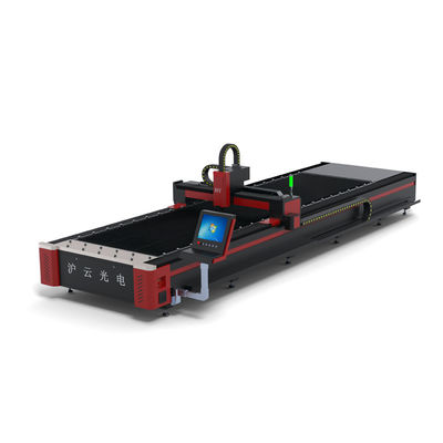 7000 KG Gewicht HIWIN Guiderail 18x18 50w CNC Fiber Laser Snijmachine in Jinan 1530