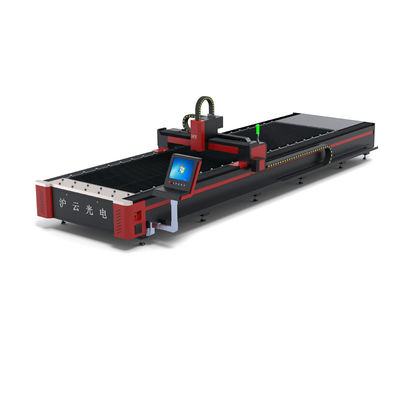 7000 KG Gewicht HIWIN Guiderail 18x18 50w CNC Fiber Laser Snijmachine in Jinan 1530