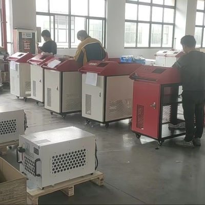 1000W 1500W 2000W 3000W Draagbare handheld vezellaser lassen machine voor industriële