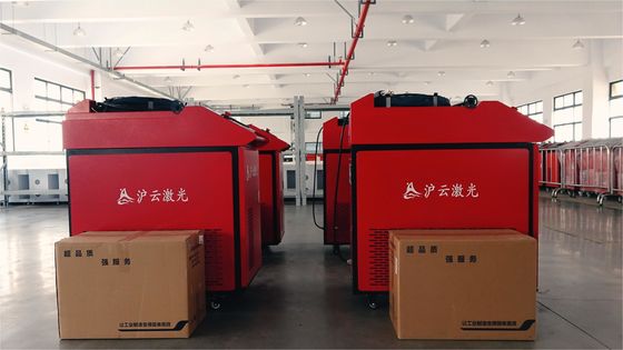 Doorlopende golf 1000W 1500W 2000W 3000W Draagbare handheld vezellasersweismachine