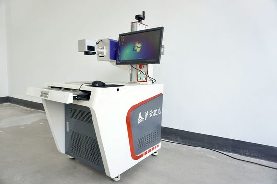 Diepmarkerende luchtkoelende draagbare laservezelmarkeringsmachine voor metaalmarkeringsbeeld