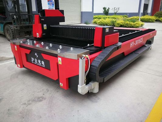 Eenvoudige tafel 3015-model glasvezellasersnijmachine voor de verwerking van plaatmetaal
