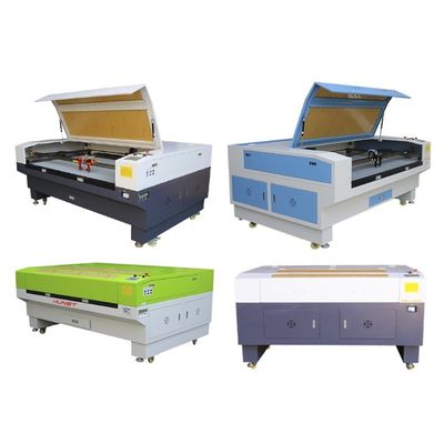 Watergekoelde lasersnijmachine 1390 kledinglasersnijmachine voor leer en acryl