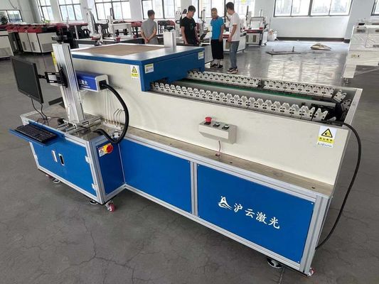 Metalen kast lasergraveringsmachine 30w 50w voor het markeren van logo's op metaal en niet-metaal