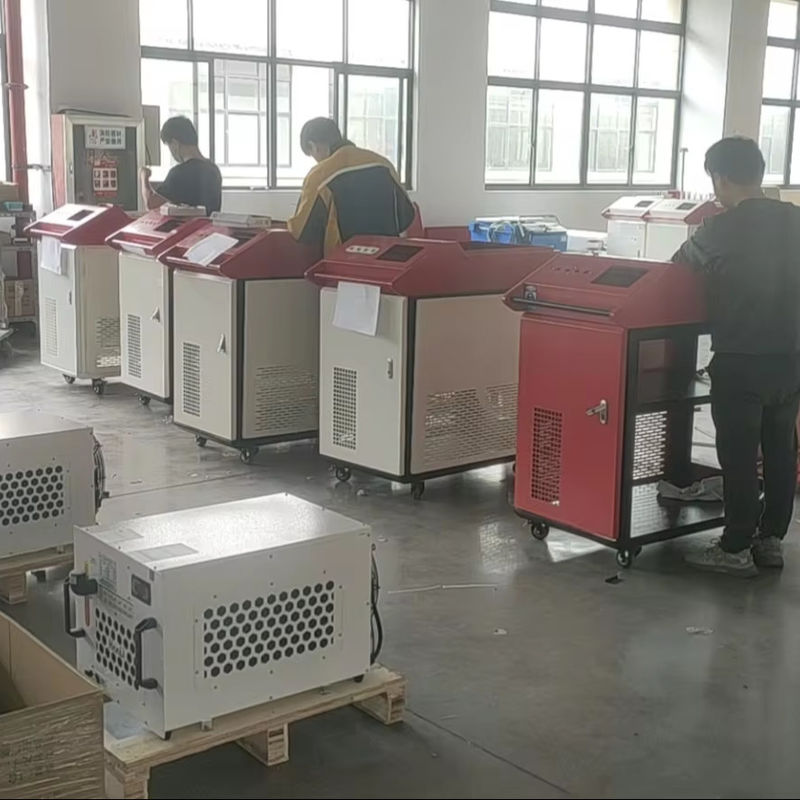 1000W 1500W 2000W 3000W Draagbare handheld vezellaser lassen machine voor industriële